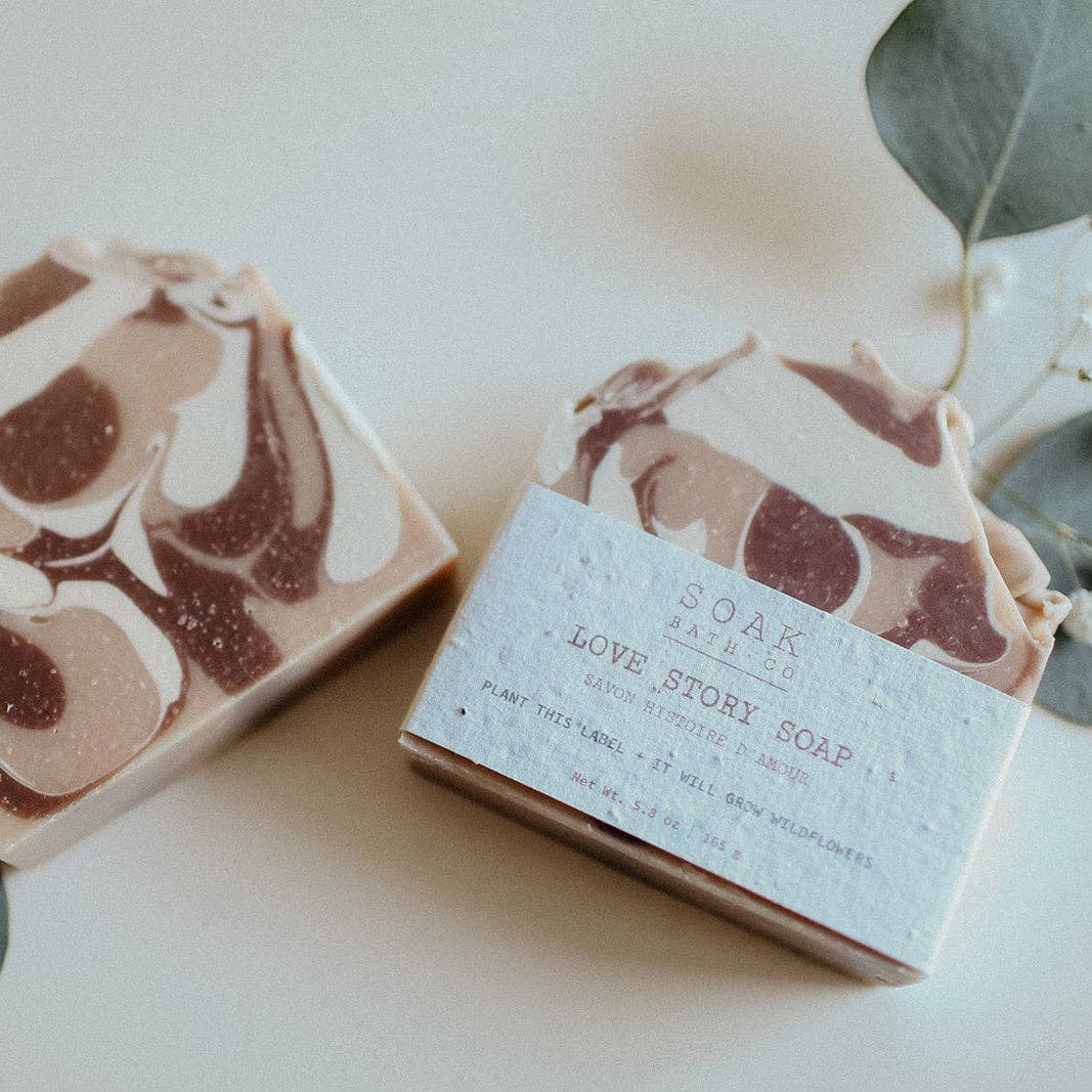 Love Story Soap Bar