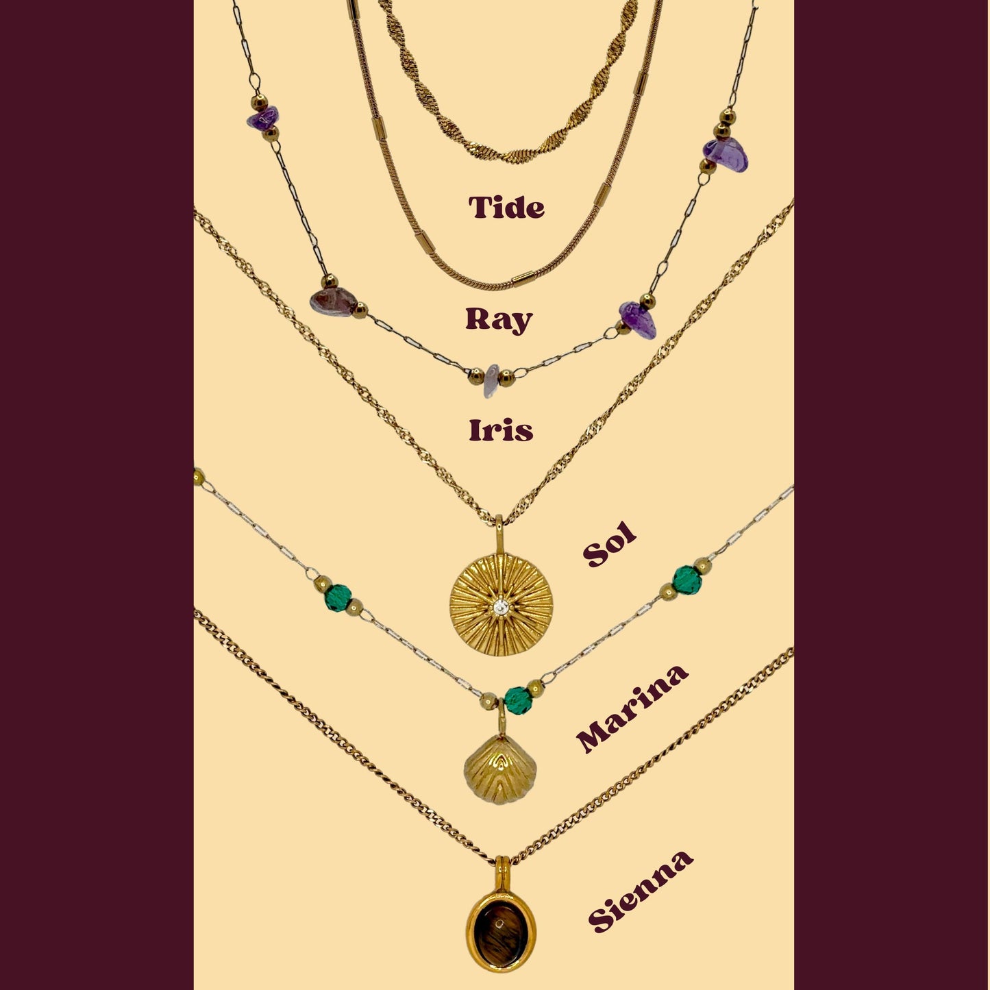 Ray Chain Necklace