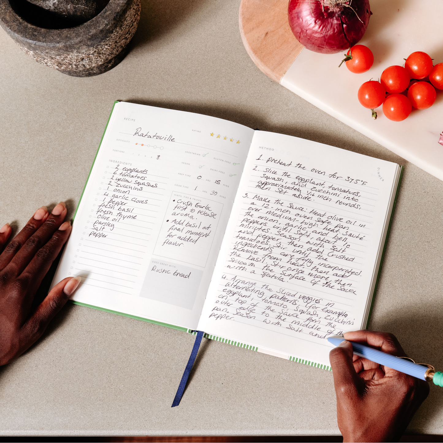 Mushroom Guided Recipe Journal