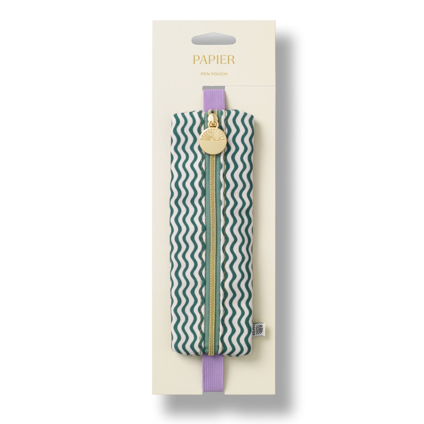 Zig Zag Elastic Pen Pouch