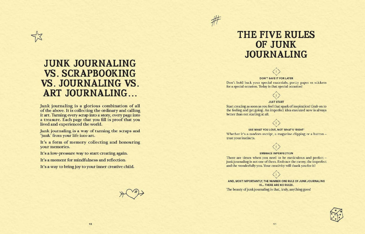 A Year of Junk Journaling
