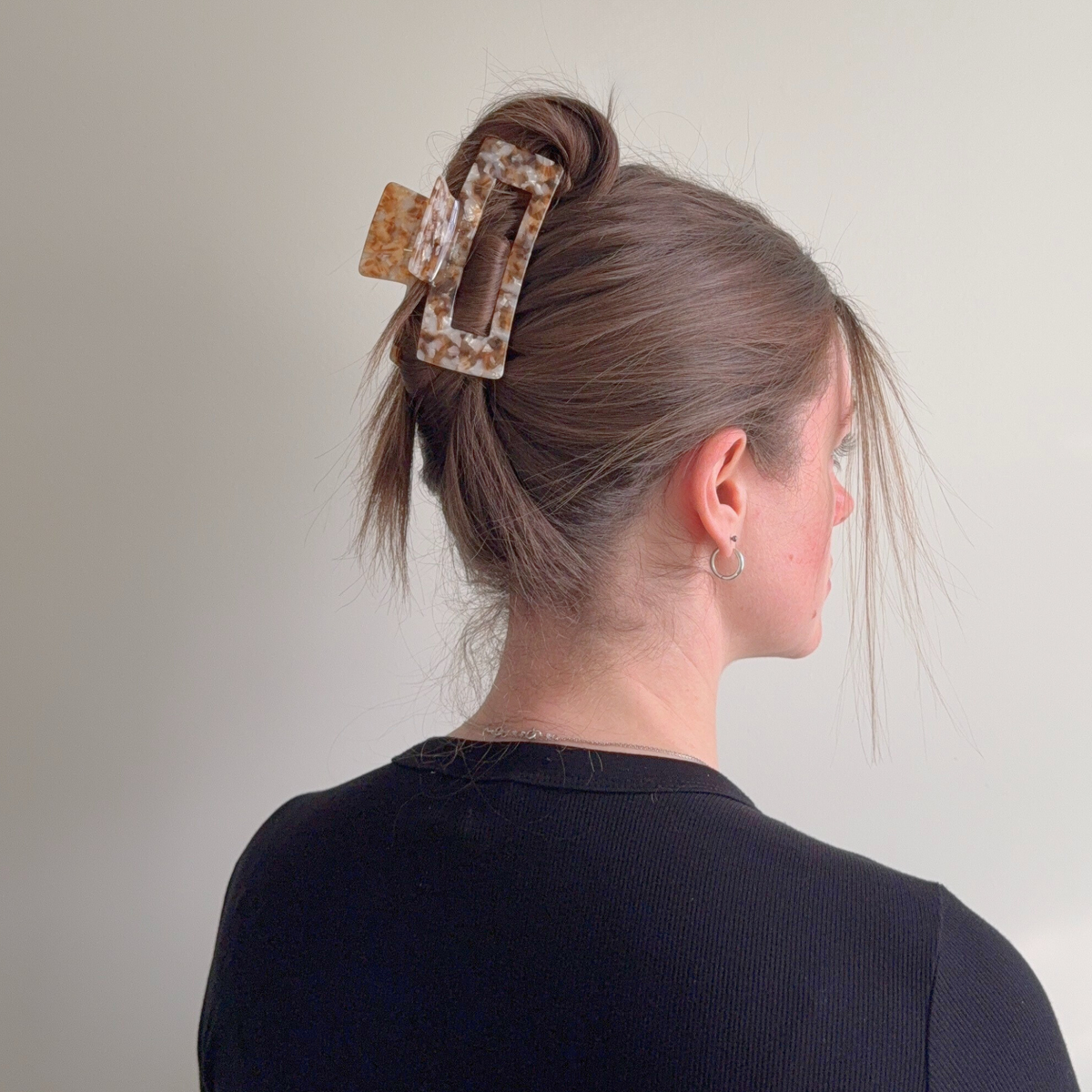 Aven Cellulose Acetate Hair Claw Clips