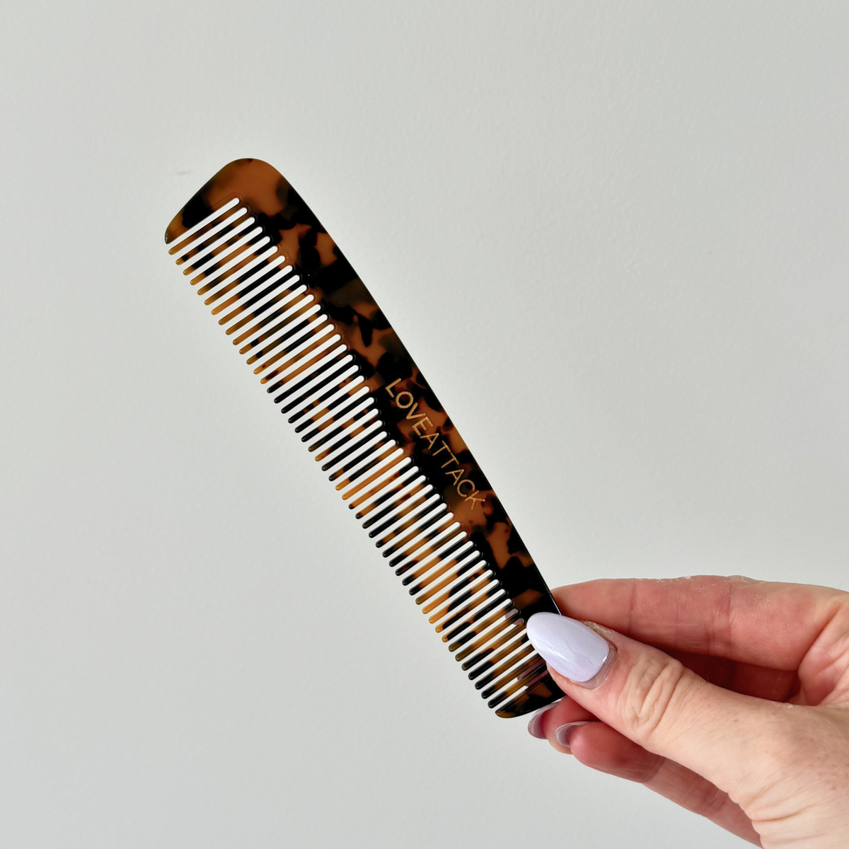 Cellulose Acetate Fine Tooth Styling Combs
