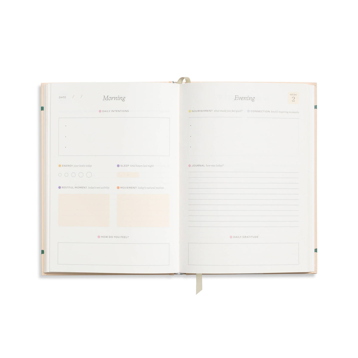 Warmth Guided Wellness Journal
