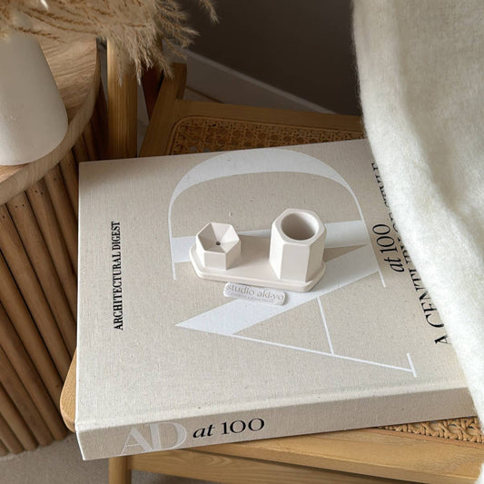 Hexagon Incense Stick Holder Set