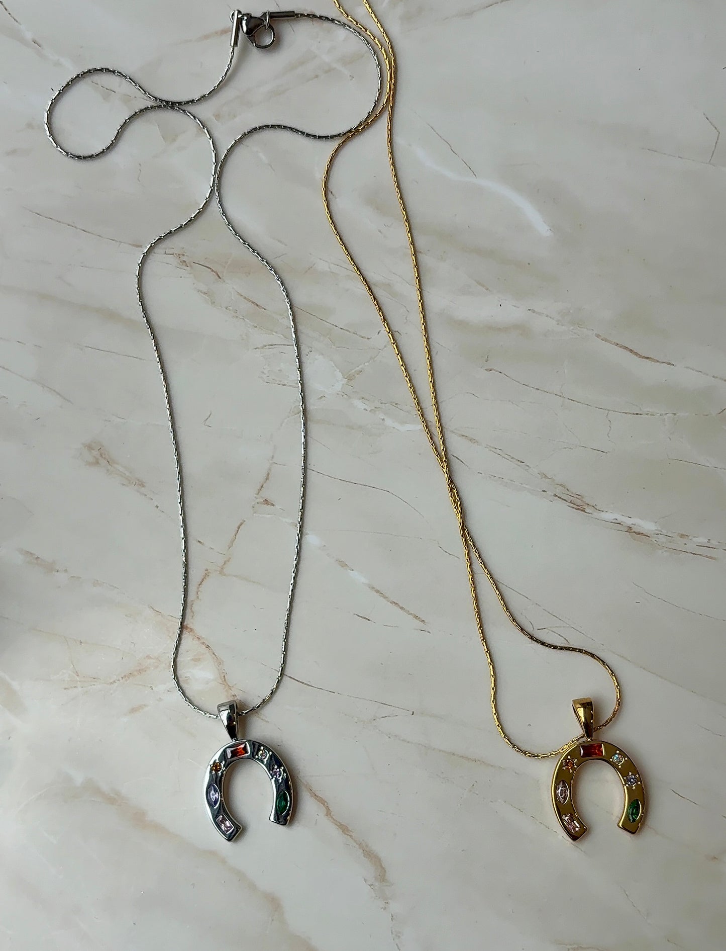 Just Your Luck Horseshoe Necklace