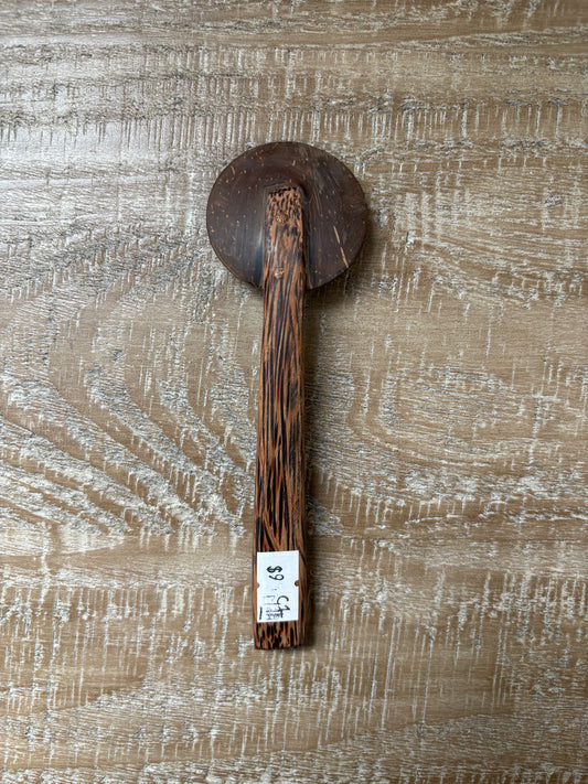 Handmade Coconut Shell Wooden Spoon (Mini)
