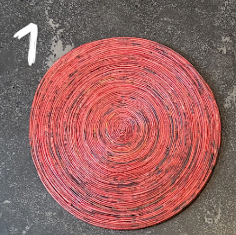 Recycled Newspaper Table Mat Small