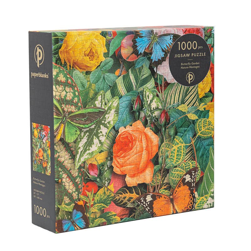 Nature Montages, Butterfly Garden, Puzzle, 1000 PC