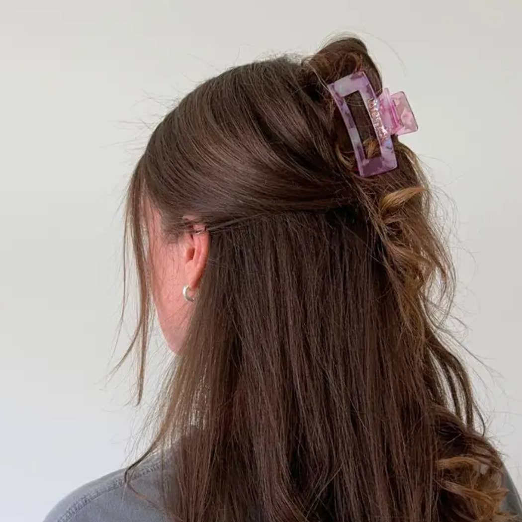Sara Shimmer Hair Claw Clip