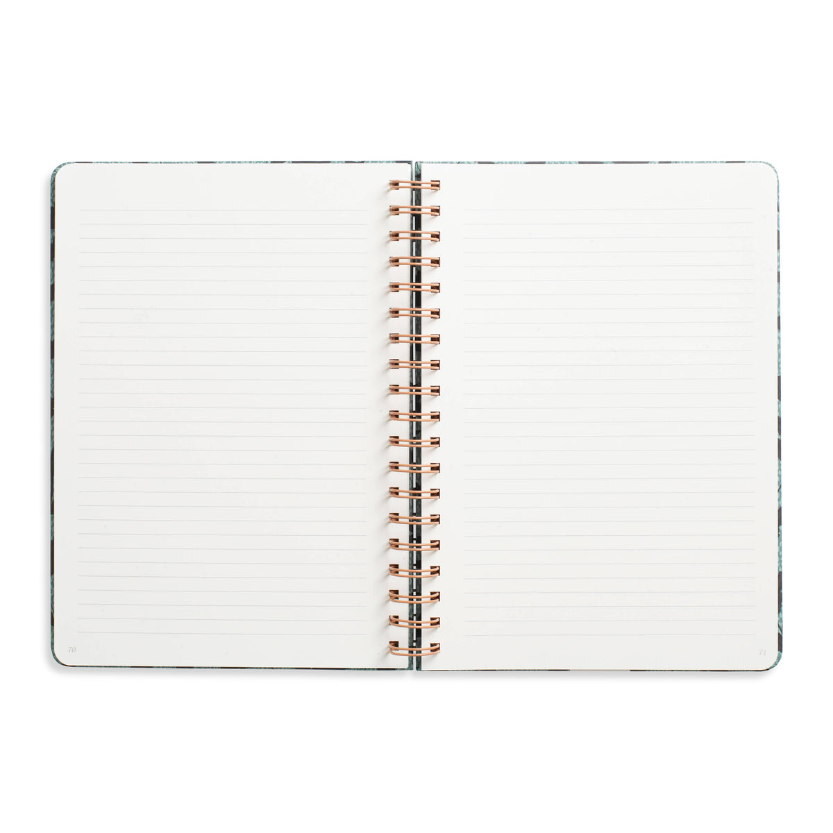 Leafy Bean Lined Notebook