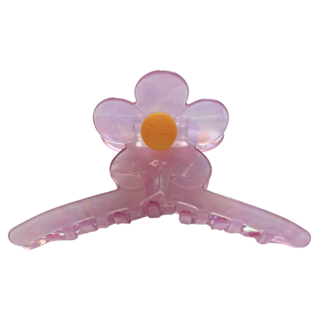 Alyssa Flower Hair Claw Clip