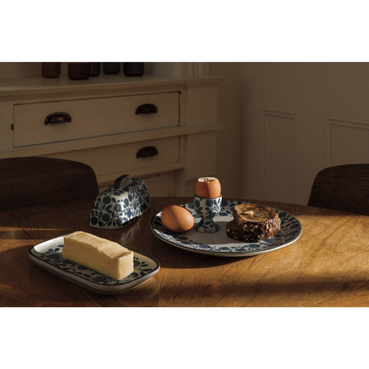 Heirloom Calendula Element Butter Dish