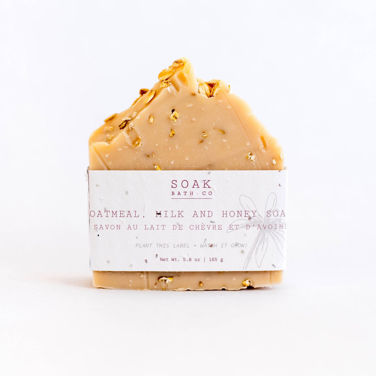 Oatmeal, Milk and Honey Soap Bar - #3 Bestseller