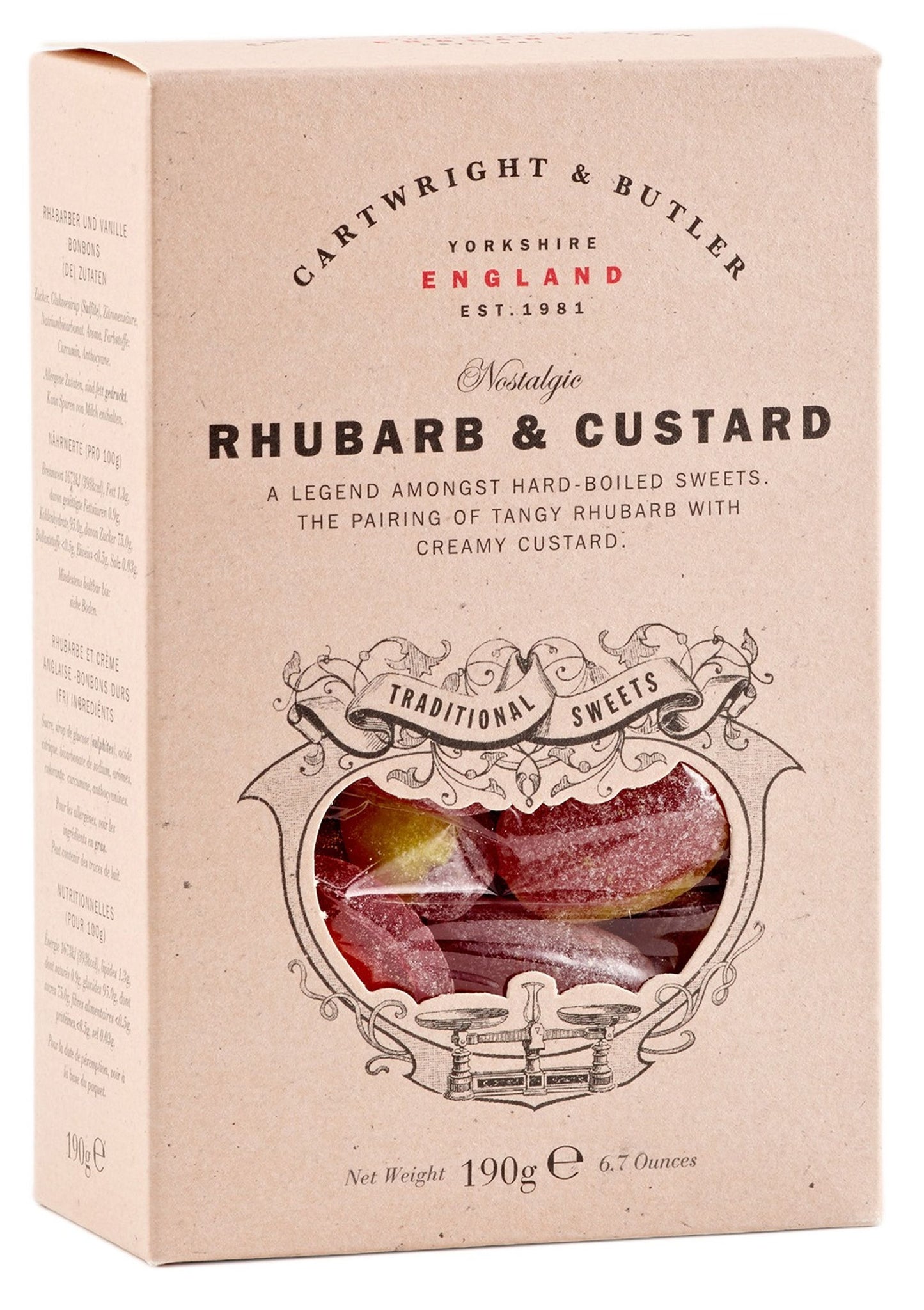 Rhubarb & Custard Sweets