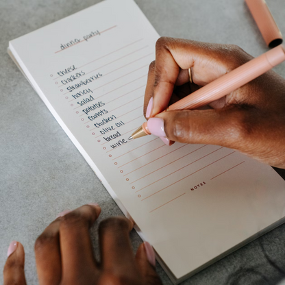 Colorblock List Notepads