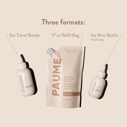 Moisturizing Antibacterial Hand Gel Bottle