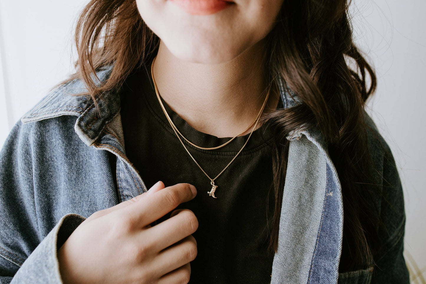 Cowboy Boot Necklace