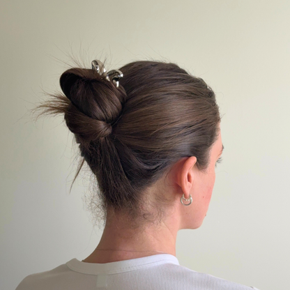 Decorative Bow Metal French Hair Pins