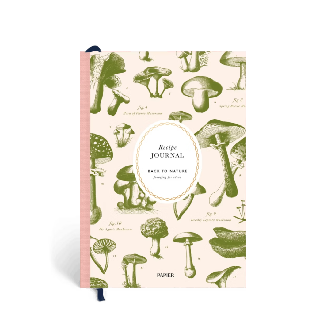 Mushroom Guided Recipe Journal