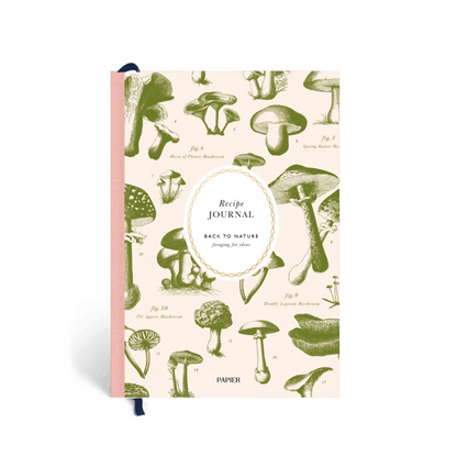 Mushroom Guided Recipe Journal