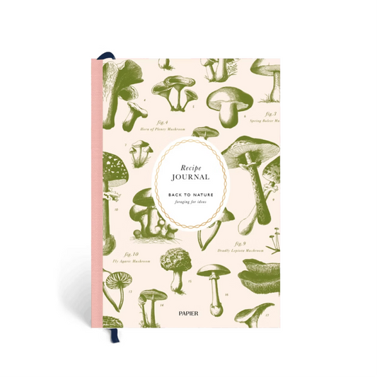 Mushroom Guided Recipe Journal