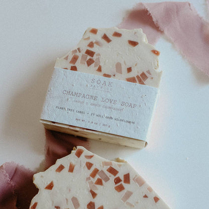 Champagne Love Soap Bar