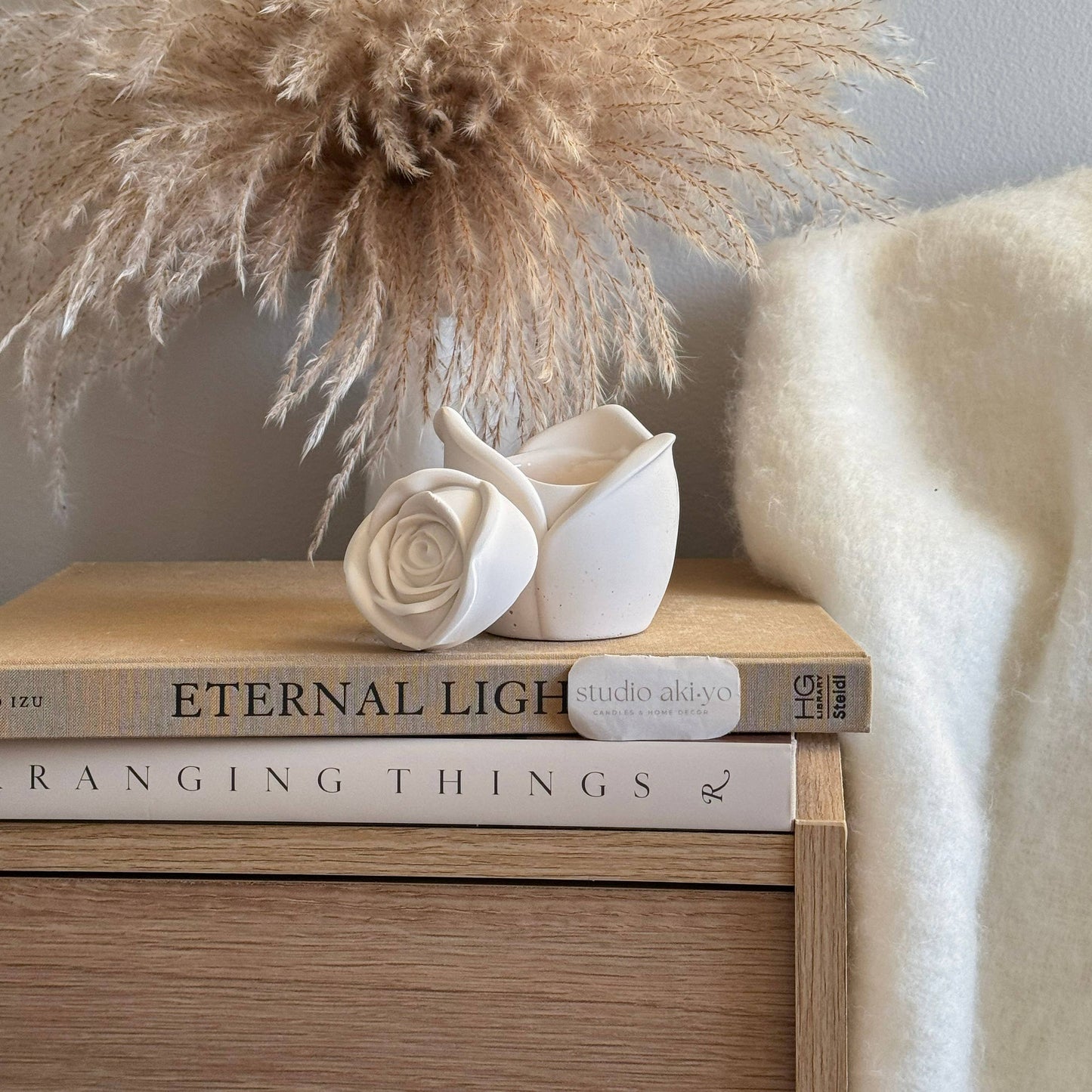 Rosebud Scented Soy Candle