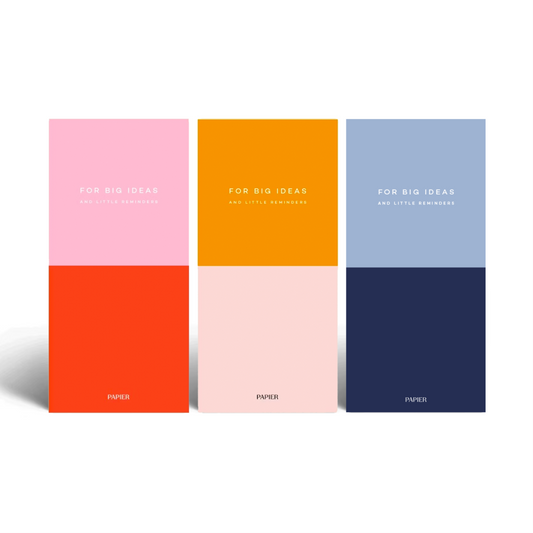 Colorblock List Notepads