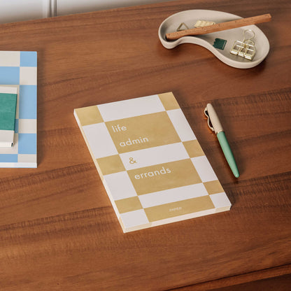 Life Admin Weekly Productivity List Pad