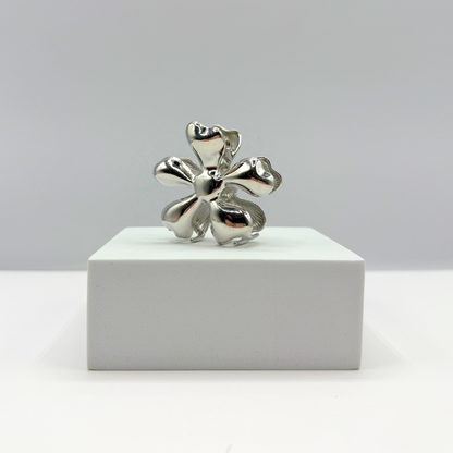 Nali Flower Metal Hair Claw Clips