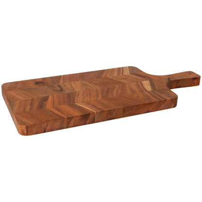 Heirloom Acacia Chevron Serving Paddle 17 inch