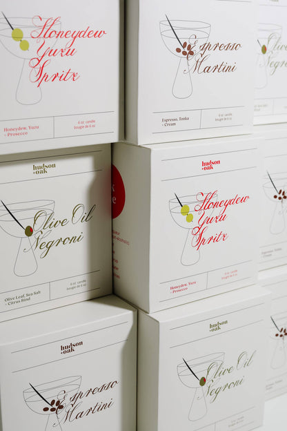 Olive Oil Negroni Candle