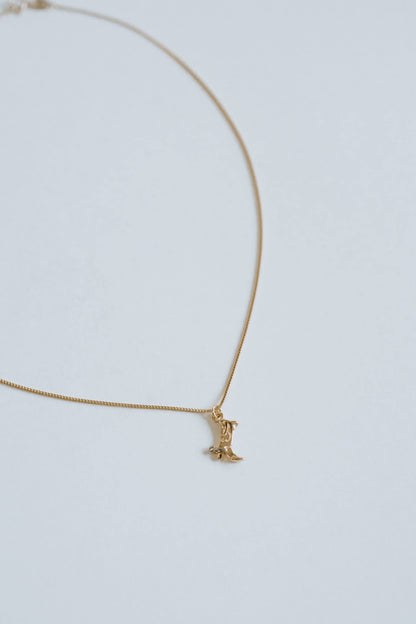 Cowboy Boot Necklace