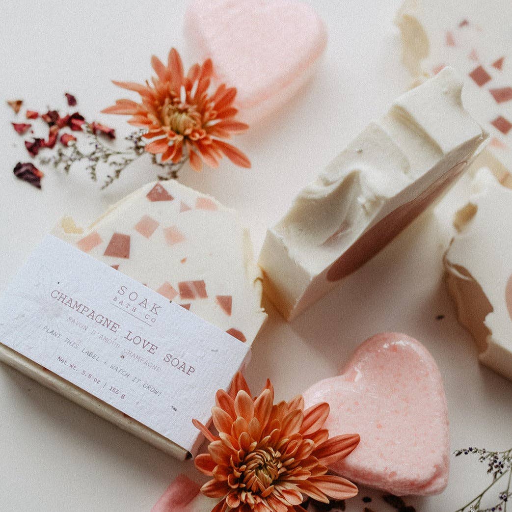 Champagne Love Soap Bar