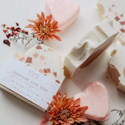 Champagne Love Soap Bar