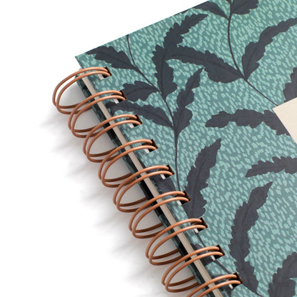 Leafy Bean Lined Notebook