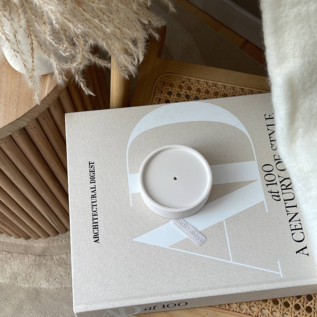 Round Incense Stick Holder