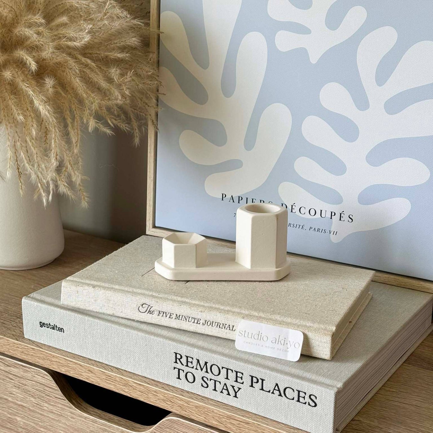 Hexagon Incense Stick Holder Set