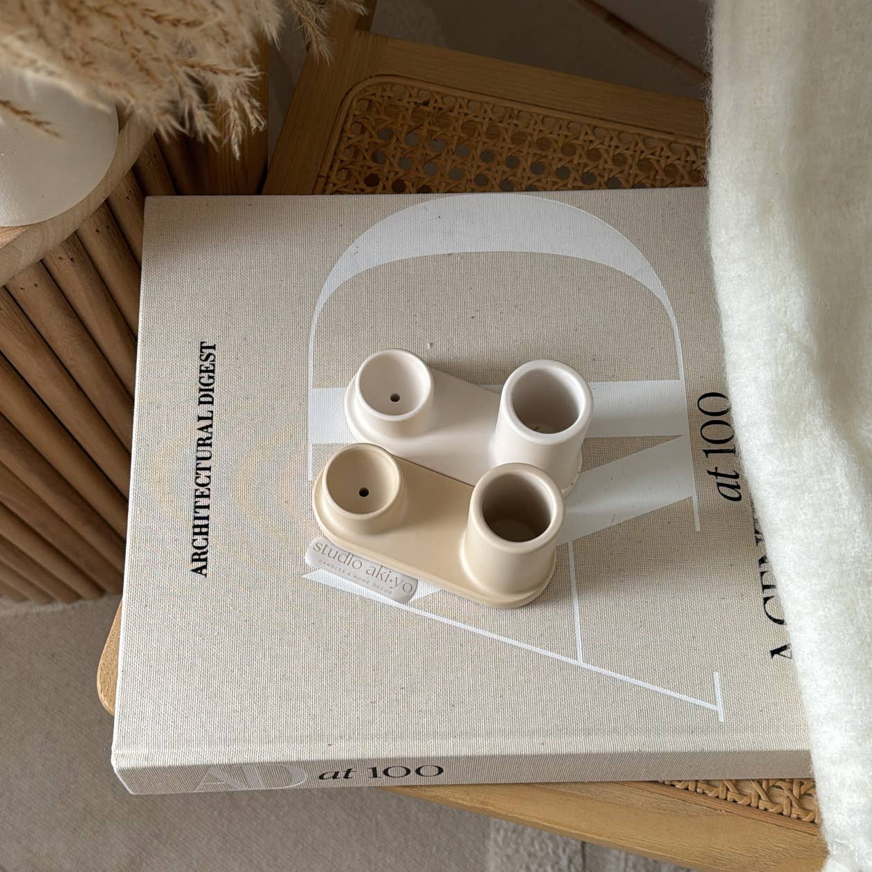 Round Incense Stick Holder Set