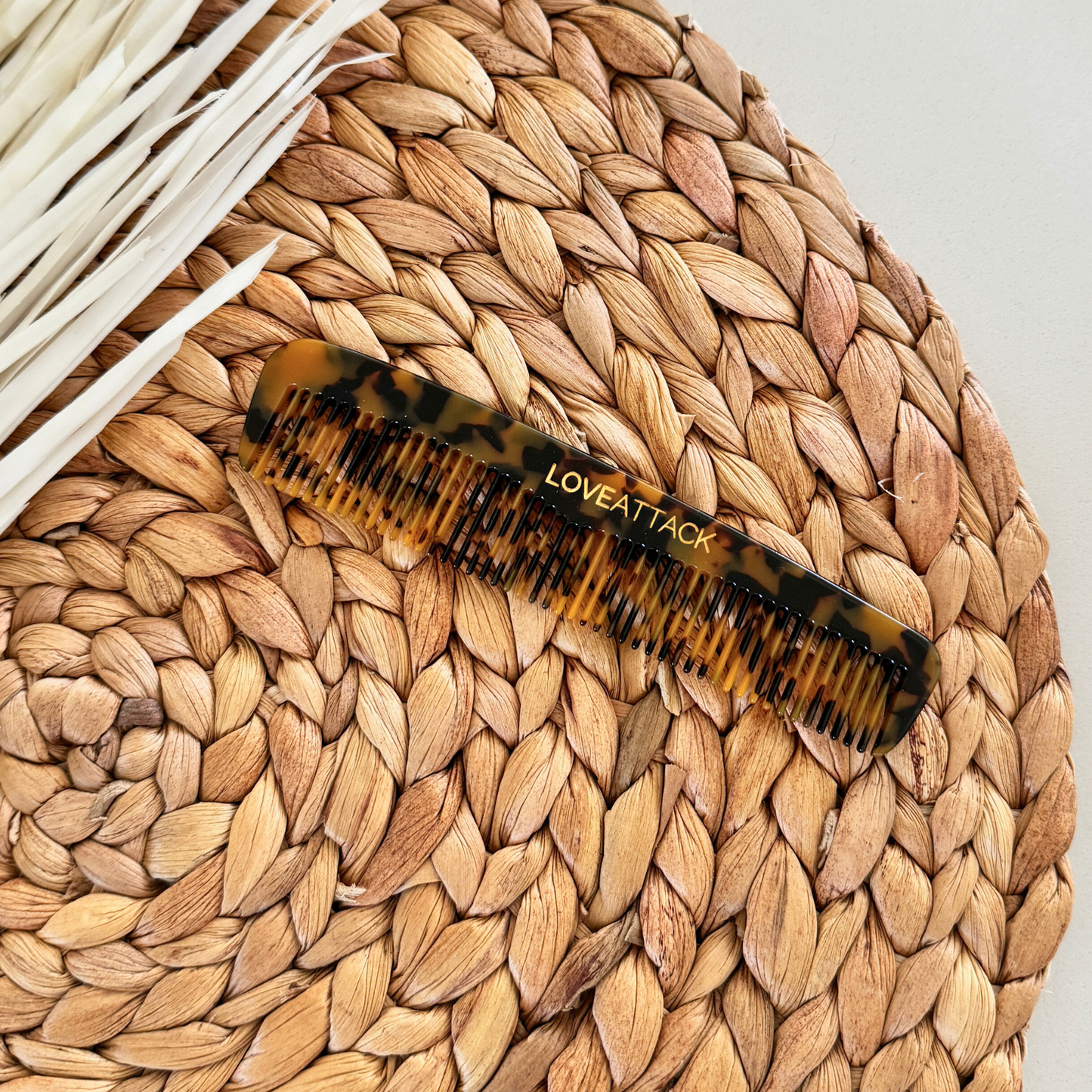 Cellulose Acetate Fine Tooth Styling Combs