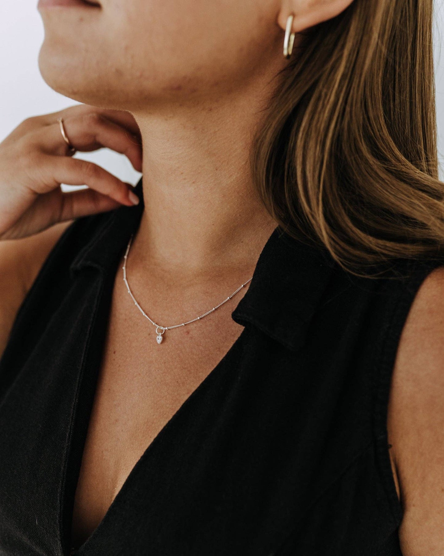 A Little Love Heart Sterling Silver Necklace