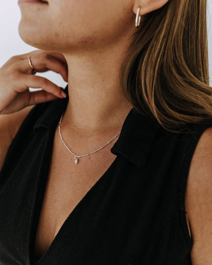 A Little Love Heart Sterling Silver Necklace