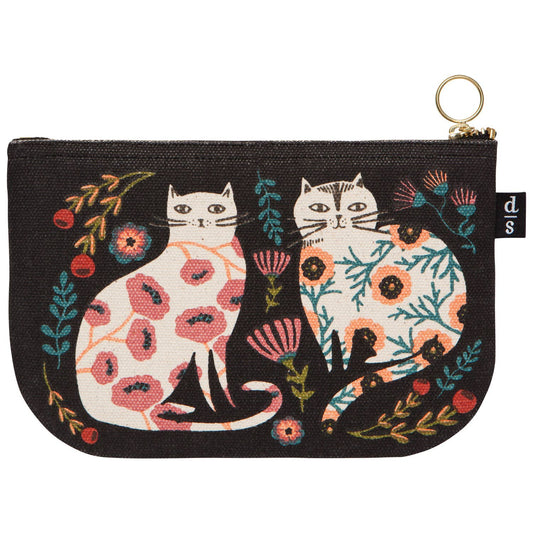 Danica Brands - Catbloom Small Zipper Pouch