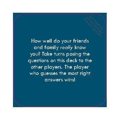 After Dinner Amusements: How Well Do You Know Me?