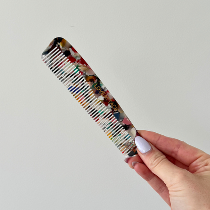 Cellulose Acetate Fine Tooth Styling Combs