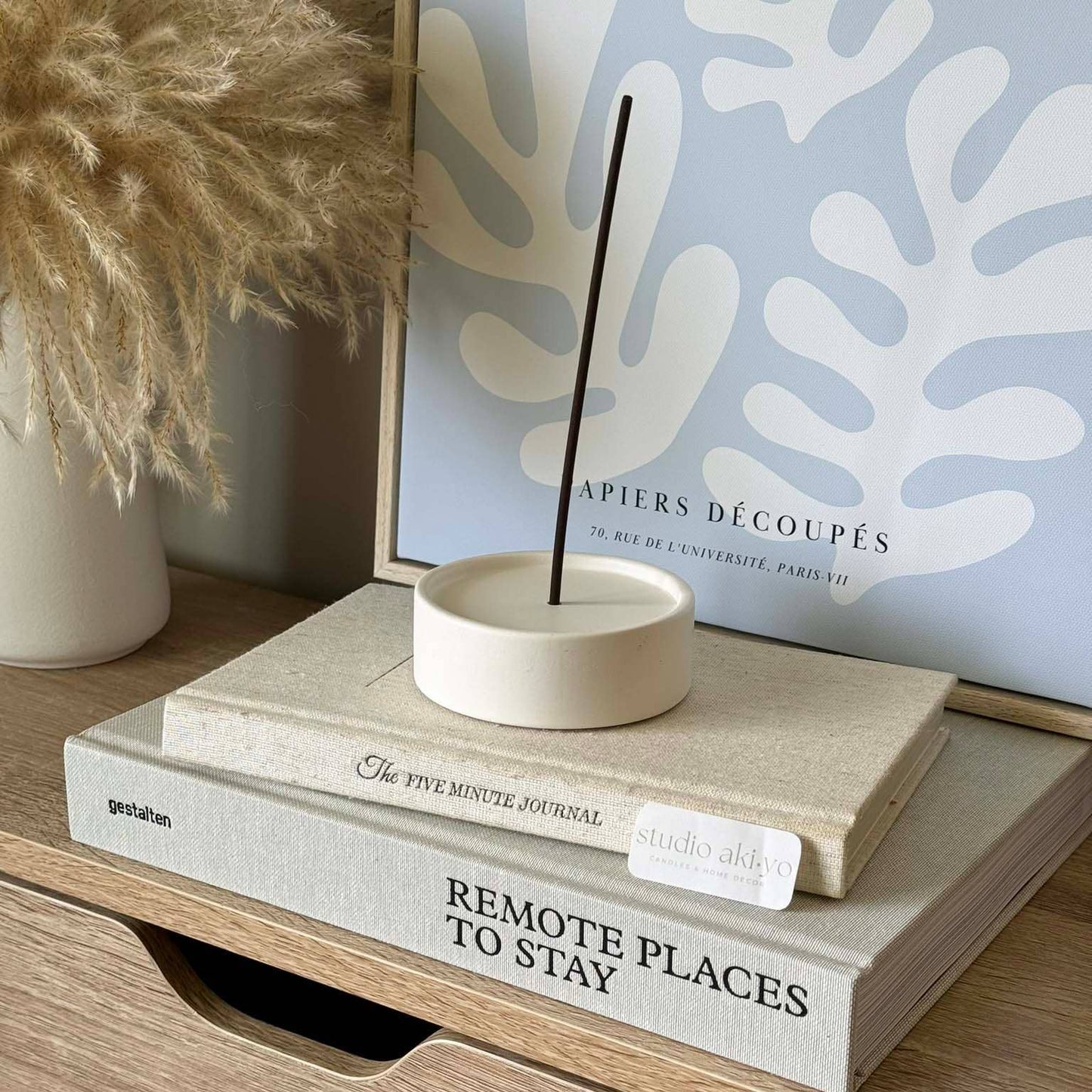 Round Incense Stick Holder