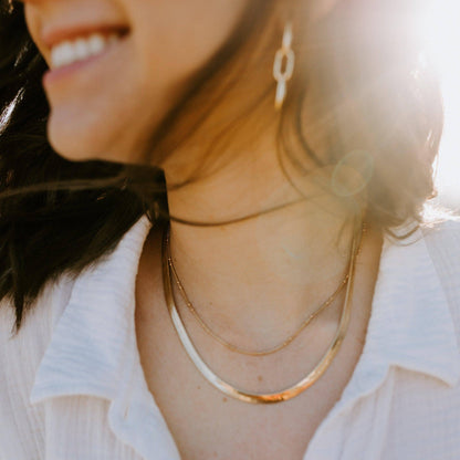 5mm Herringbone Necklace