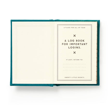 Definitely Not My Passwords Tiny Diary