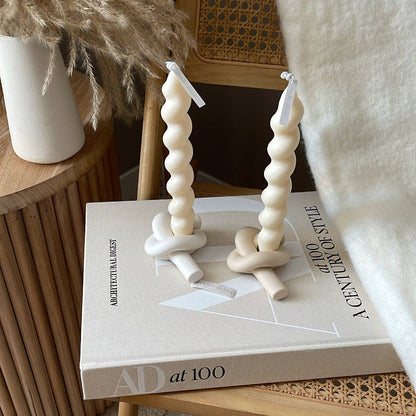 Knot Taper Candle Holder